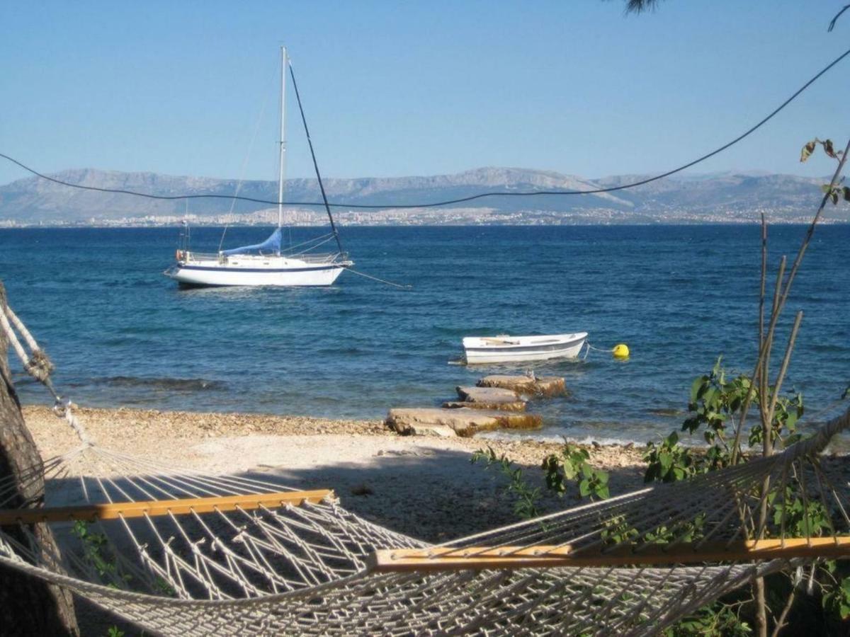 Deluxe Villa Sirena On The Beach With Pool Супетар Екстериор снимка